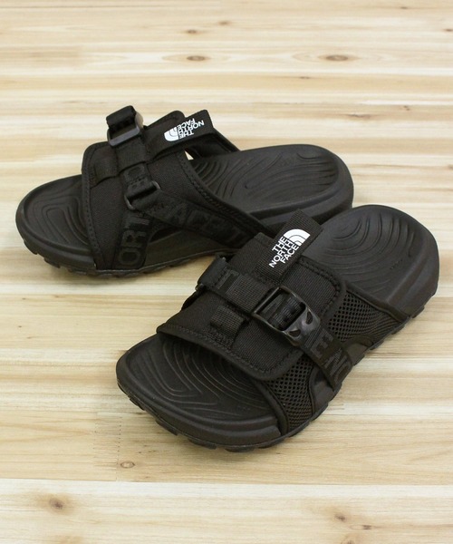 THE NORTH FACE(ザノースフェイス)の「ウィメンズ エクスプロア キャンプ スライド サンダル Woman's Explore Camp Slide(サンダル・レディース・ブラック・US8/US7/US6)」の3枚目の写真