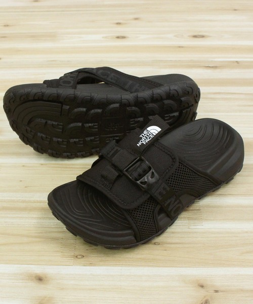 THE NORTH FACE(ザノースフェイス)の「ウィメンズ エクスプロア キャンプ スライド サンダル Woman's Explore Camp Slide(サンダル・レディース・ブラック・US8/US7/US6)」の4枚目の写真