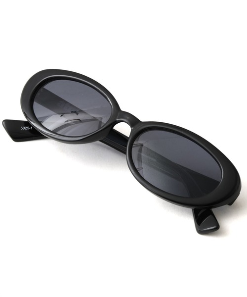 atmos pink（アトモスピンク）の「atmos pink Oval Sunglasses / アトモスピンク オーバル サングラス（サングラス・レディース・ブラック・FREE）」の5枚目の写真