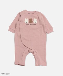 Miffy（ ミッフィー）の「〈ミッフィー〉裏毛カバーオール（ロンパース）」