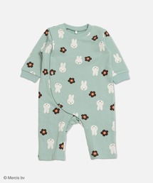 Miffy（ ミッフィー）の「〈ミッフィー〉裏毛カバーオール（ロンパース）」