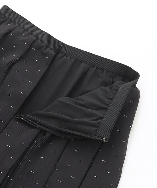 MACKINTOSH PHILOSOPHY(マッキントッシュ フィロソフィー)の「【WEB&一部店舗限定】【WILLINGHAM SKIRT】トリプルドットプリーツ(スカート・レディース・ブラック/ホワイト系その他・38/36)」の5枚目の写真