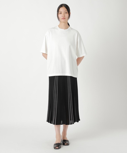 ZUCCa(ズッカ)の「PLEATED KNIT / ニットスカート(スカート・レディース・ブラック/ブルー/ライトブラウン・M size)」の6枚目の写真