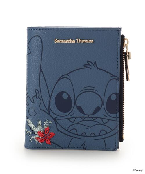 Samantha Thavasa(サマンサタバサ)の「「スティッチ」コレクション 折財布(スティッチ)(財布・レディース・ダルブルー系・FREE)」の7枚目の写真