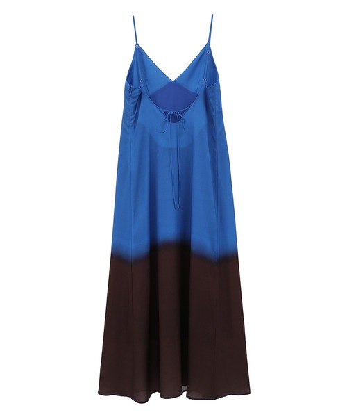 CLANE(クラネ)の「【CLANE/クラネ】GRADATION CAMISOLE ONEPIECE/グラデーションキャミソールワンピース(ワンピース・レディース・ブラウン/オレンジ・1/2)」の3枚目の写真