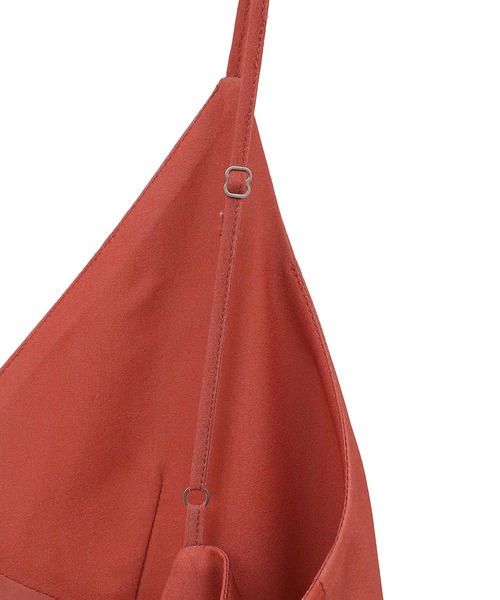 CLANE(クラネ)の「【CLANE/クラネ】GRADATION CAMISOLE ONEPIECE/グラデーションキャミソールワンピース(ワンピース・レディース・ブラウン/オレンジ・1/2)」の12枚目の写真