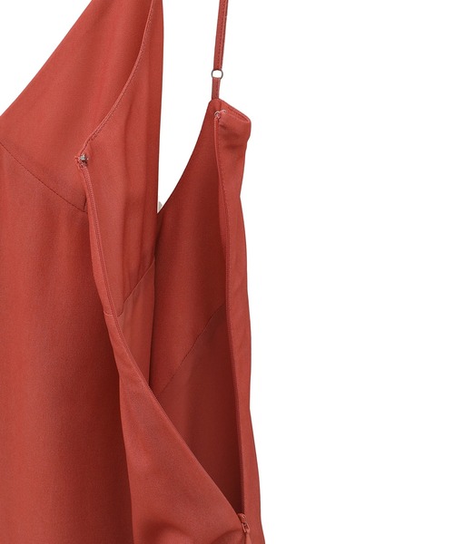 CLANE(クラネ)の「【CLANE/クラネ】GRADATION CAMISOLE ONEPIECE/グラデーションキャミソールワンピース(ワンピース・レディース・ブラウン/オレンジ・1/2)」の14枚目の写真