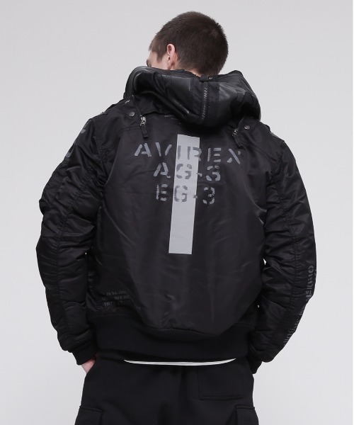 AVIREX(アヴィレックス)の「《WEB&DEPOT限定》MA-1 REMODEL / MA-1 リモデル / AVIREX / アヴィレックス(MA-1・メンズ・チャコール/セージグリーン/ブラック/ロイヤルブルー・XX-LARGE/X-LARGE/MEDIUM/LARGE)」の20枚目の写真