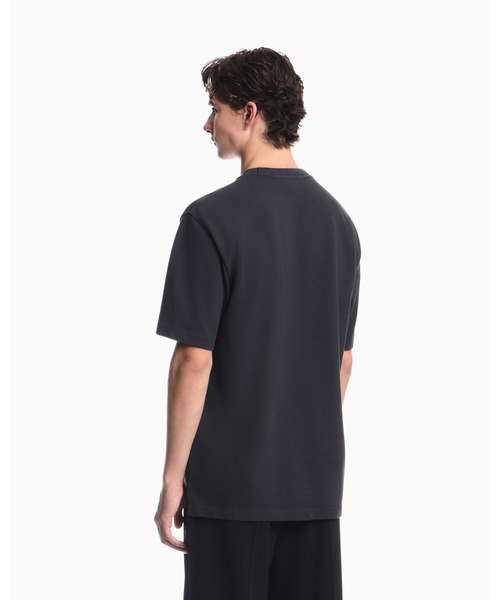 EMPORIO ARMANI(エンポリオアルマーニ)の「<オンライン限定>【エンポリオ アルマーニ】オーバーサイズ Tシャツ コットンジャージー(Tシャツ/カットソー・メンズ・ブラック/ブラウン・SMALL/MEDIUM/LARGE/X-LARGE/X-SMALL)」の5枚目の写真