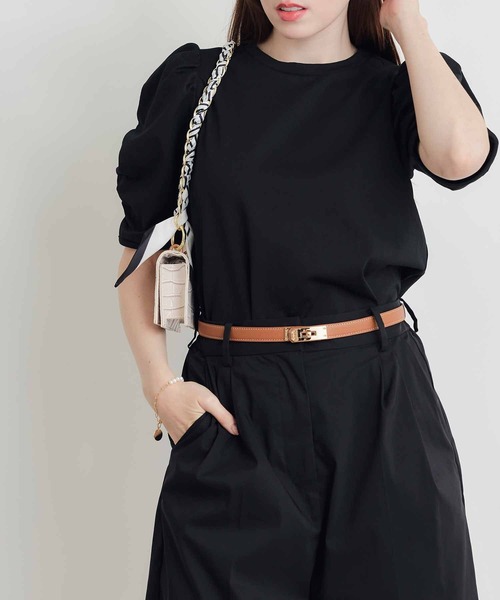 PICCIN（ピッチン）の「バッグ用ストラップ（スカーフ）（その他小物・レディース・オレンジ/ブルー/ブラック/オフホワイト・FREE）」の18枚目の写真