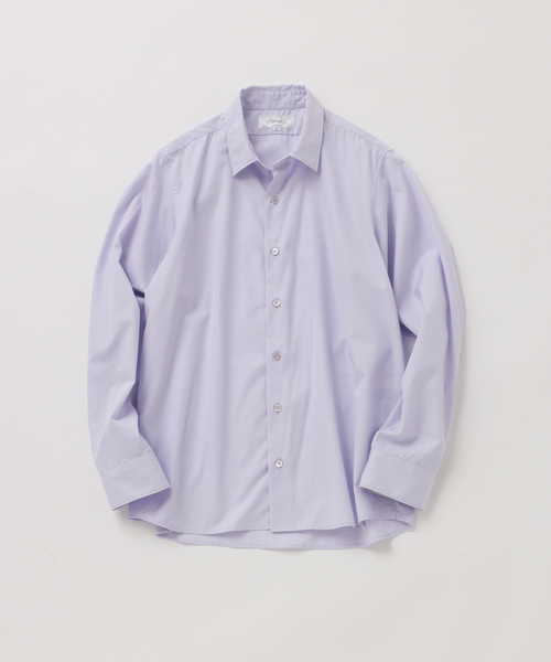 UNFOLLOW(アンフォロー)の「【FOLL / フォル】washed fine broad dress shirt(シャツ/ブラウス・メンズ・ブルー系その他/パープル・2/3)」の2枚目の写真