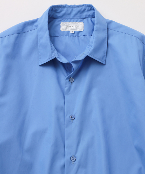 UNFOLLOW(アンフォロー)の「【FOLL / フォル】washed fine broad dress shirt(シャツ/ブラウス・メンズ・ブルー系その他/パープル・2/3)」の3枚目の写真