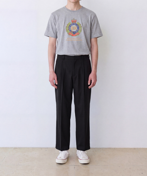 EDINBURGH CLUB(エディンバラクラブ)の「ELIZABETH HERITAGE T-SHIRT (GREY)(Tシャツ/カットソー・メンズ・グレー・SMALL/MEDIUM/LARGE)」の2枚目の写真