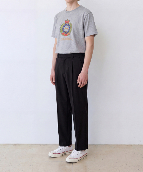EDINBURGH CLUB(エディンバラクラブ)の「ELIZABETH HERITAGE T-SHIRT (GREY)(Tシャツ/カットソー・メンズ・グレー・SMALL/MEDIUM/LARGE)」の3枚目の写真