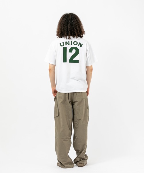 UNION(UNION TOKYO)(ユニオン)の「UNION TOKYO CAMO FRONTMAN S/S TEE WDLND ユニオントーキョー Tシャツ(Tシャツ/カットソー・メンズ・オフホワイト/ブラック・MEDIUM/LARGE/X-LARGE/XX-LARGE/SMALL)」の10枚目の写真