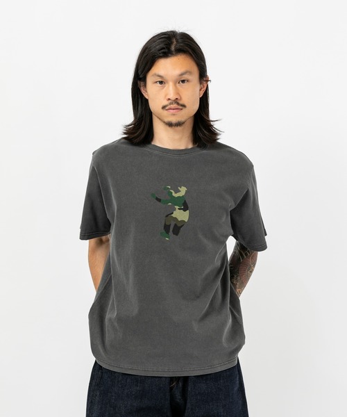 UNION(UNION TOKYO)(ユニオン)の「UNION TOKYO CAMO FRONTMAN S/S TEE WDLND ユニオントーキョー Tシャツ(Tシャツ/カットソー・メンズ・オフホワイト/ブラック・MEDIUM/LARGE/X-LARGE/XX-LARGE/SMALL)」の3枚目の写真