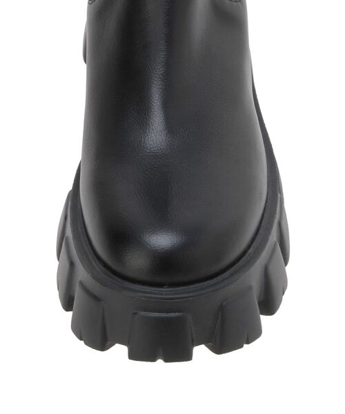 GYDA(ジェイダ)の「ニットドッキングボリュームソールブーツ(ブーツ・レディース・ブラック・SMALL/MEDIUM/LARGE)」の21枚目の写真