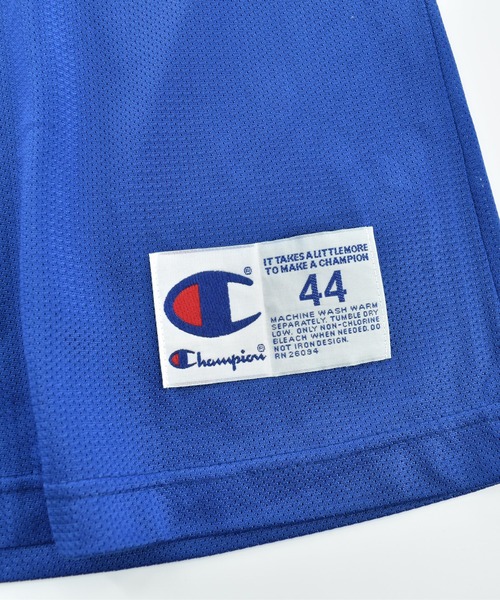 Champion(チャンピオン)の「【USED】90's Champion “NBA Detroit Pistons/ Grant Hill” バスケ ゲームシャツ(タンクトップ・メンズ・ブルー・MEDIUM)」の5枚目の写真