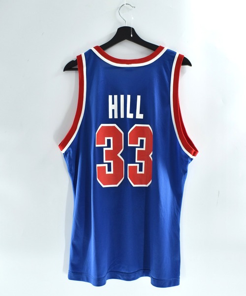Champion(チャンピオン)の「【USED】90's Champion “NBA Detroit Pistons/ Grant Hill” バスケ ゲームシャツ(タンクトップ・メンズ・ブルー・MEDIUM)」の3枚目の写真