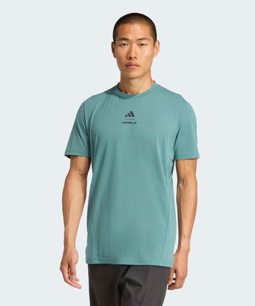 Les Mills график полуприлегающая футболка с коротким рукавом / adidas adidas