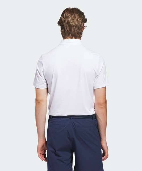 adidas（アディダス）の「アルティメット365+ GO-TO プリント ポロシャツ【adidas Golf/アディダスゴルフ】（ポロシャツ・メンズ・ホワイト・SMALL/XX-LARGE/MEDIUM/LARGE/3XL/X-LARGE）」の2枚目の写真