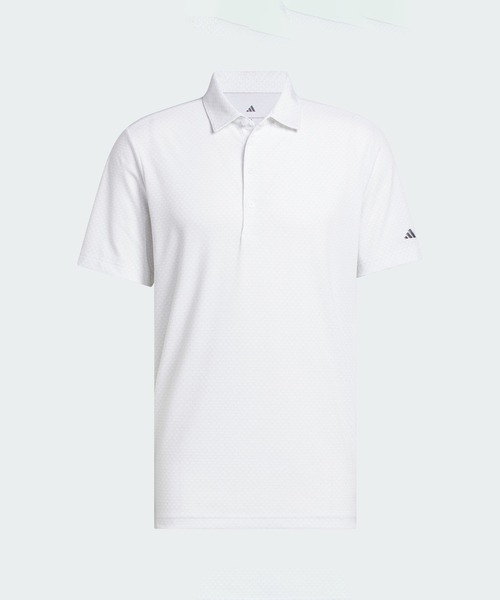 adidas（アディダス）の「アルティメット365+ GO-TO プリント ポロシャツ【adidas Golf/アディダスゴルフ】（ポロシャツ・メンズ・ホワイト・SMALL/XX-LARGE/MEDIUM/LARGE/3XL/X-LARGE）」の6枚目の写真