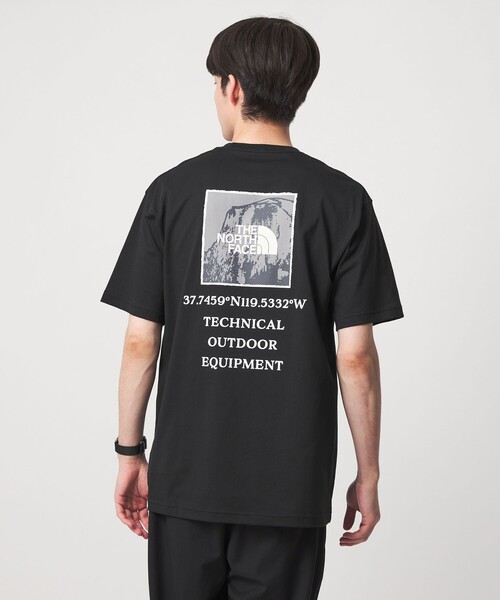 THE NORTH FACE(ザノースフェイス)の「【WEB限定】<THE NORTH FACE>ハーフドーム スクエア ロゴ 半袖 Tシャツ(Tシャツ/カットソー・メンズ・ブラック/グレー系/ホワイト・L/XL/M/S)」の3枚目の写真