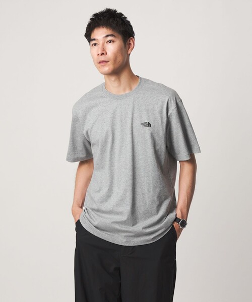 THE NORTH FACE(ザノースフェイス)の「【WEB限定】<THE NORTH FACE>ハーフドーム スクエア ロゴ 半袖 Tシャツ(Tシャツ/カットソー・メンズ・ブラック/グレー系/ホワイト・L/XL/M/S)」の8枚目の写真