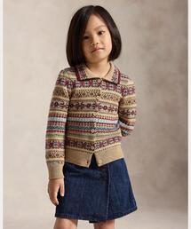 POLO RALPH LAUREN CHILDRENSWEAR（ポロ ラルフ ローレン チルドレンズウェア）の「フェア アイル コットンウール カーディガン（カーディガン/ボレロ）」