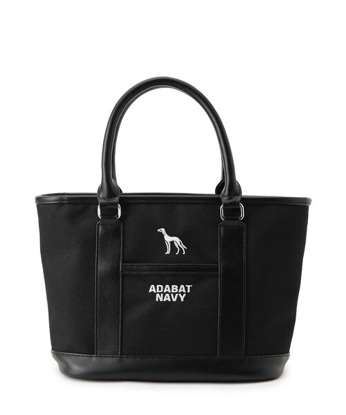 adabat(アダバット)の「【ADABAT NAVY】トリコ船形カートバッグ(トートバッグ・レディース・ブラック/ネイビー/アイボリー・00)」の5枚目の写真