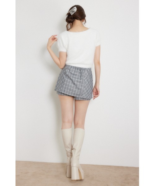 rienda(リエンダ)の「コンパクトシャギーニットトップス 秋服(ニット/セーター・レディース・ライトピンク/モカ/ホワイト・FREE)」の6枚目の写真