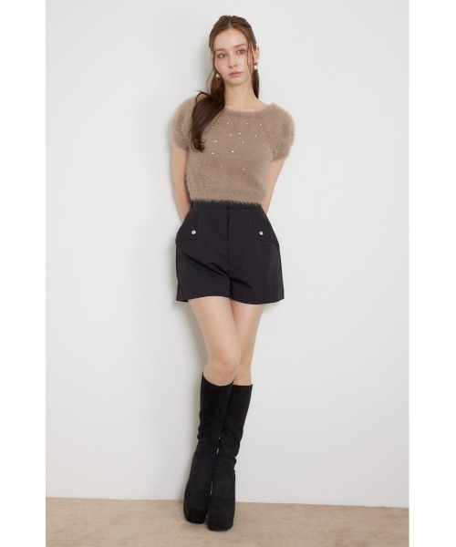 rienda(リエンダ)の「コンパクトシャギーニットトップス 秋服(ニット/セーター・レディース・ライトピンク/モカ/ホワイト・FREE)」の17枚目の写真