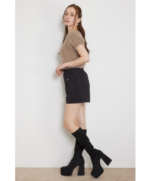 rienda(リエンダ)の「コンパクトシャギーニットトップス 秋服(ニット/セーター・レディース・ライトピンク/モカ/ホワイト・FREE)」の18枚目の写真