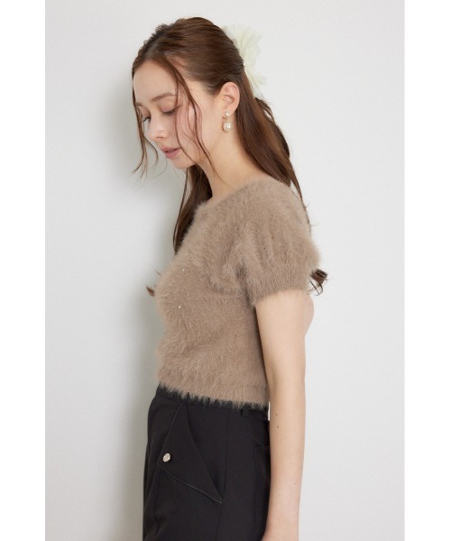 rienda(リエンダ)の「コンパクトシャギーニットトップス 秋服(ニット/セーター・レディース・ライトピンク/モカ/ホワイト・FREE)」の21枚目の写真