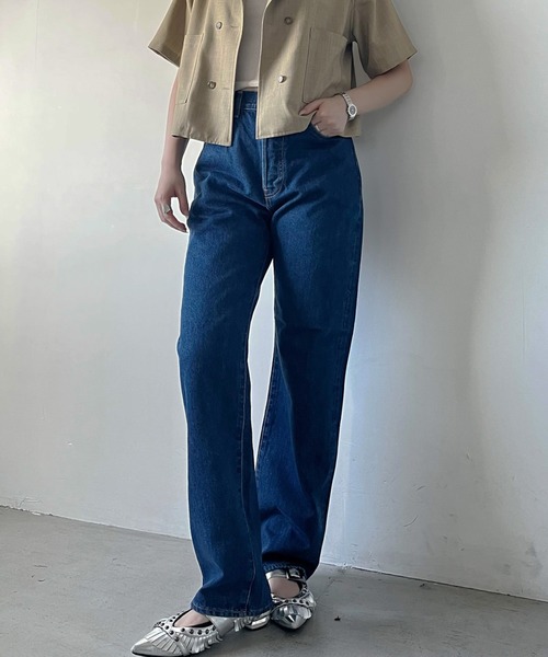 J.B. ATTIRE(ジェイビーアタイア)の「J.B. ATTIRE PARIS DENIM(デニムパンツ・レディース・LT.Blue・2/1/0)」の2枚目の写真