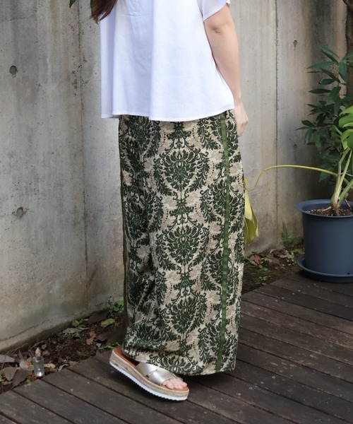 etre relie(エトレリー)の「セミシアーウエストリブワイドパンツ(その他パンツ・レディース・グリーン系その他/ネイビー/ブラック系その他・MEDIUM)」の16枚目の写真