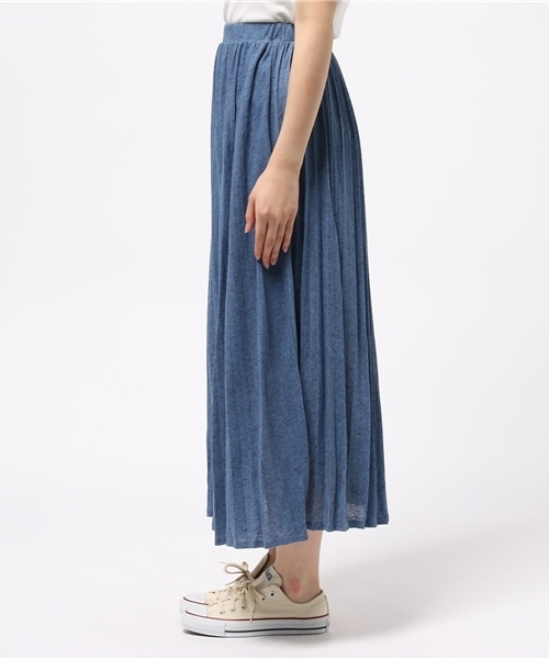 SHIPS for women（シップスフォーウィメン）の「ジャージープリーツマキシスカート◇（スカート・レディース・グレー/オレンジ系その他/ブラック/ロイヤルブルー/キャメル・ONE SIZE）」の18枚目の写真