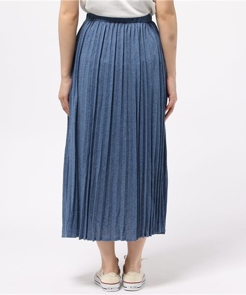 SHIPS for women（シップスフォーウィメン）の「ジャージープリーツマキシスカート◇（スカート・レディース・グレー/オレンジ系その他/ブラック/ロイヤルブルー/キャメル・ONE SIZE）」の19枚目の写真