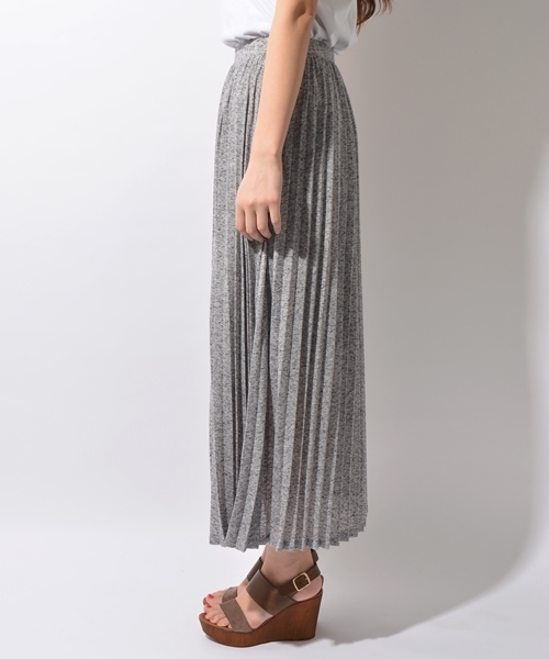 SHIPS for women（シップスフォーウィメン）の「ジャージープリーツマキシスカート◇（スカート・レディース・グレー/オレンジ系その他/ブラック/ロイヤルブルー/キャメル・ONE SIZE）」の11枚目の写真