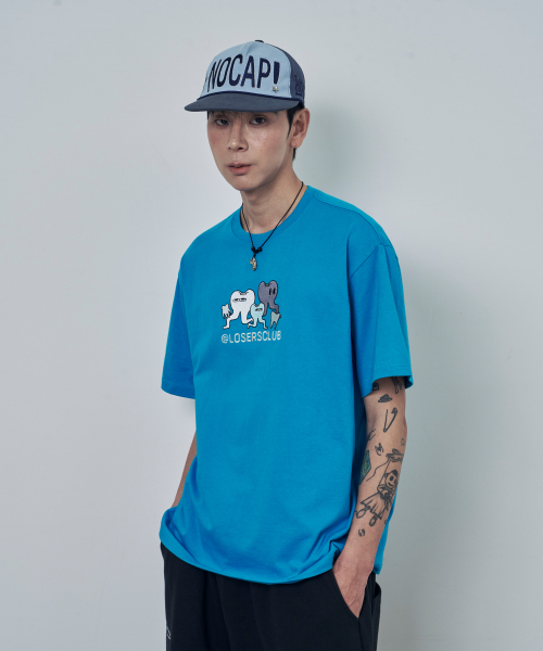 LOSERS CLUB(ルーザーズクラブ)の「TOOTH キャラクター 半袖Tシャツ ブルー(Tシャツ/カットソー・メンズ・その他・0/1/2)」の4枚目の写真