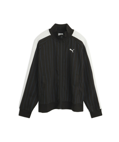 PUMA(プーマ)の「PUMA プーマ ウィメンズ ESS エレベーテッドMX AOP トラックジャケット DK(ジャージ・レディース・グレー/ブラック/オフホワイト・X-LARGE/SMALL/MEDIUM/LARGE)」の11枚目の写真