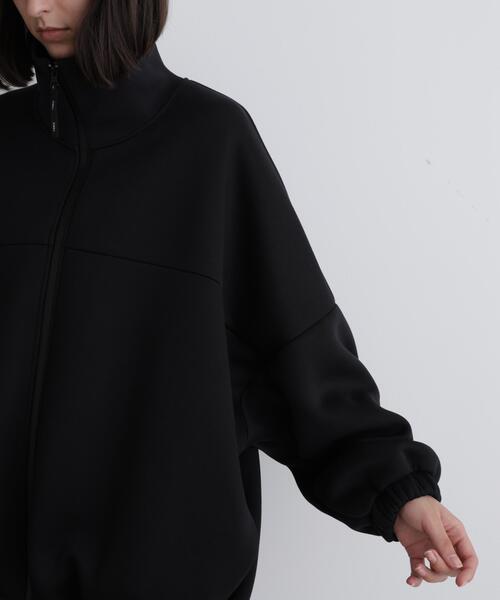 LE PHIL（ルフィル）の「《LE PHIL SPORTS》テックダンボールスタンドカラーブルゾン（ブルゾン・レディース・ブラック/ベージュ・1/0）」の20枚目の写真