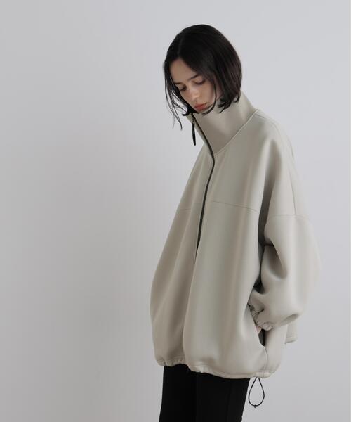 LE PHIL（ルフィル）の「《LE PHIL SPORTS》テックダンボールスタンドカラーブルゾン（ブルゾン・レディース・ブラック/ベージュ・1/0）」の17枚目の写真