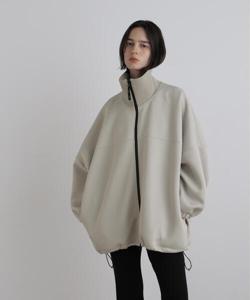 LE PHIL（ルフィル）の「《LE PHIL SPORTS》テックダンボールスタンドカラーブルゾン（ブルゾン・レディース・ブラック/ベージュ・1/0）」の16枚目の写真