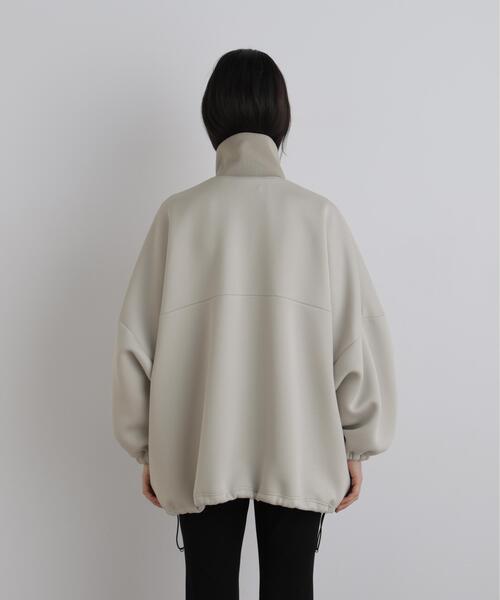 LE PHIL（ルフィル）の「《LE PHIL SPORTS》テックダンボールスタンドカラーブルゾン（ブルゾン・レディース・ブラック/ベージュ・1/0）」の15枚目の写真