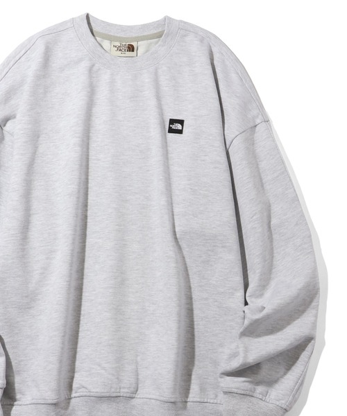 THE NORTH FACE（ザノースフェイス）の「【THE NORTH FACE/ザノースフェイス】WL SWEAT SHIRTS / ベーシック クルーネック スウェットシャツ（スウェット・メンズ・ブラック/グレー・M/XL/L）」の2枚目の写真