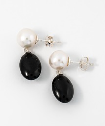 RAGBAG STUDIO（ラグバッグストゥディオズ）の「【RagBag/ラグバッグ】シルバー　ピアス 　Dualism Earrings（ピアス（両耳用））」