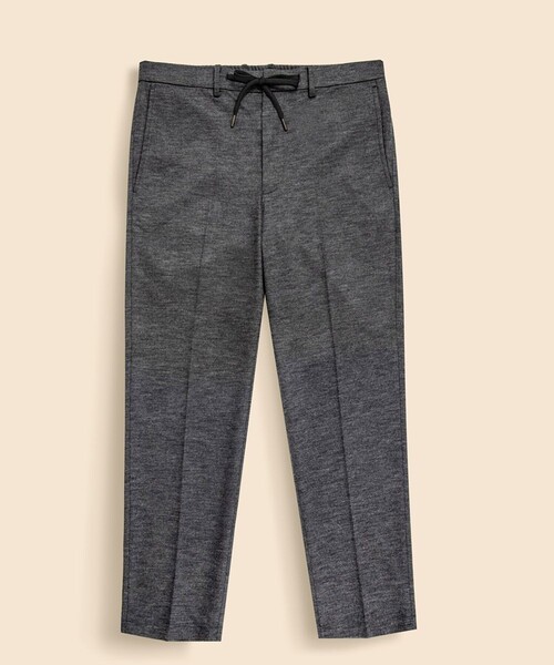BROOKS BROTHERS(ブルックスブラザーズ)の「ウールブレンド ニット プレーンフロント トラウザーズ TOKYO model(その他パンツ・メンズ・グレー/ネイビー・X-LARGE/LARGE/MEDIUM/SMALL)」の2枚目の写真
