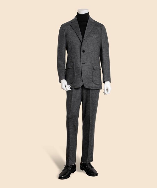 BROOKS BROTHERS(ブルックスブラザーズ)の「ウールブレンド ニット プレーンフロント トラウザーズ TOKYO model(その他パンツ・メンズ・グレー/ネイビー・X-LARGE/LARGE/MEDIUM/SMALL)」の6枚目の写真