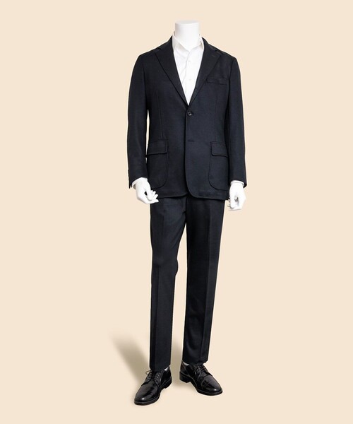 BROOKS BROTHERS(ブルックスブラザーズ)の「ウールブレンド ニット プレーンフロント トラウザーズ TOKYO model(その他パンツ・メンズ・グレー/ネイビー・X-LARGE/LARGE/MEDIUM/SMALL)」の11枚目の写真